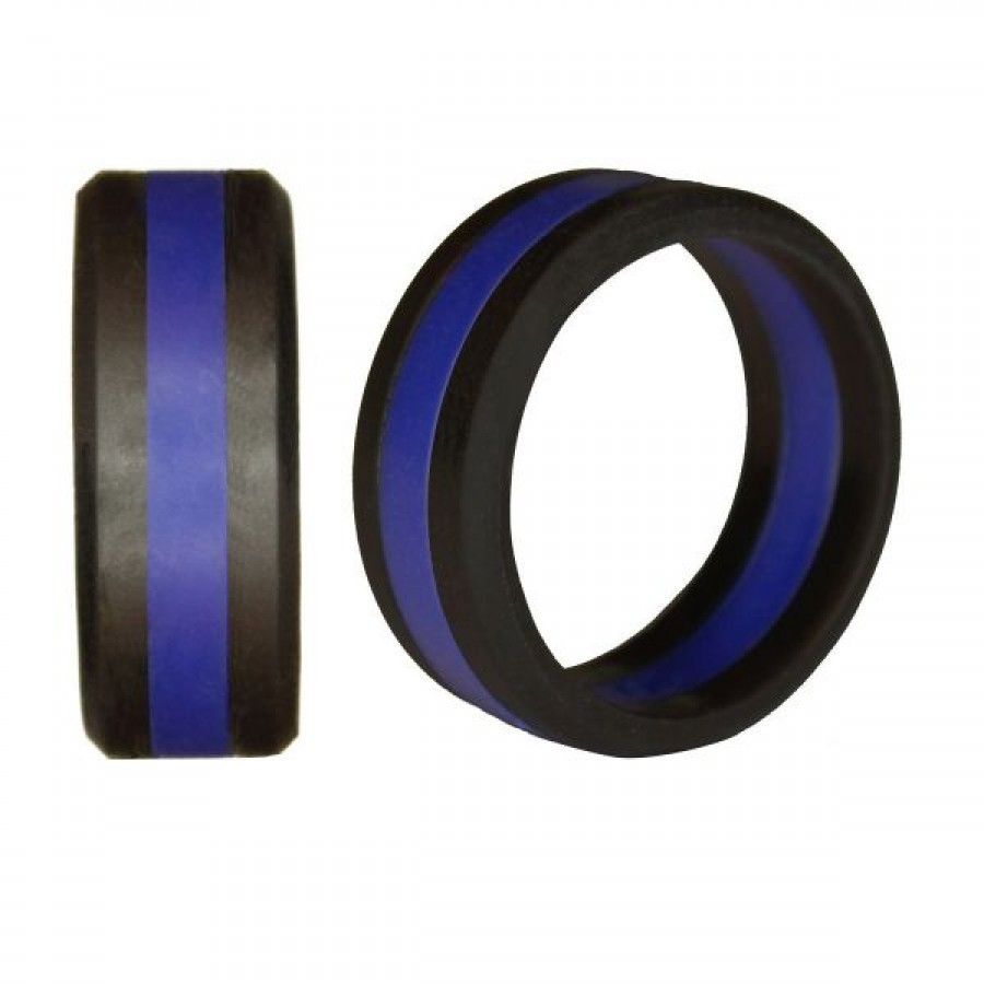 Striped Silicone Ring