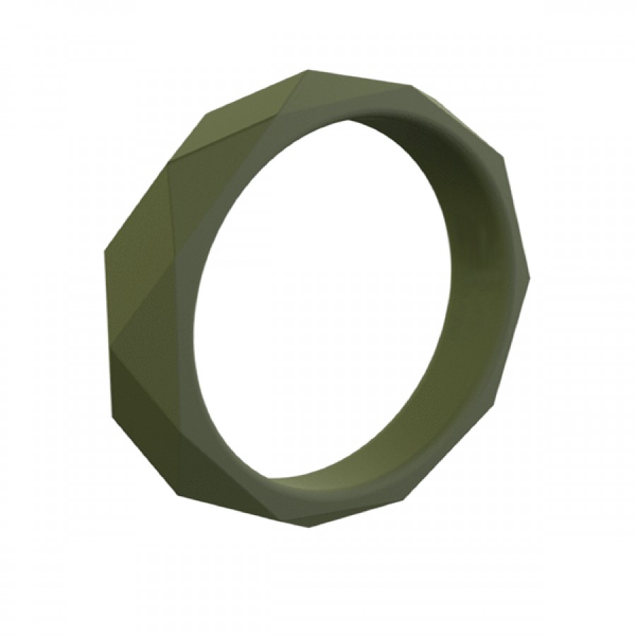 Customize Stackable GEO Silicone Ring