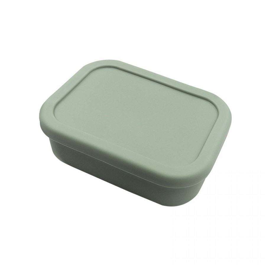 3-compartment silicone lunch box