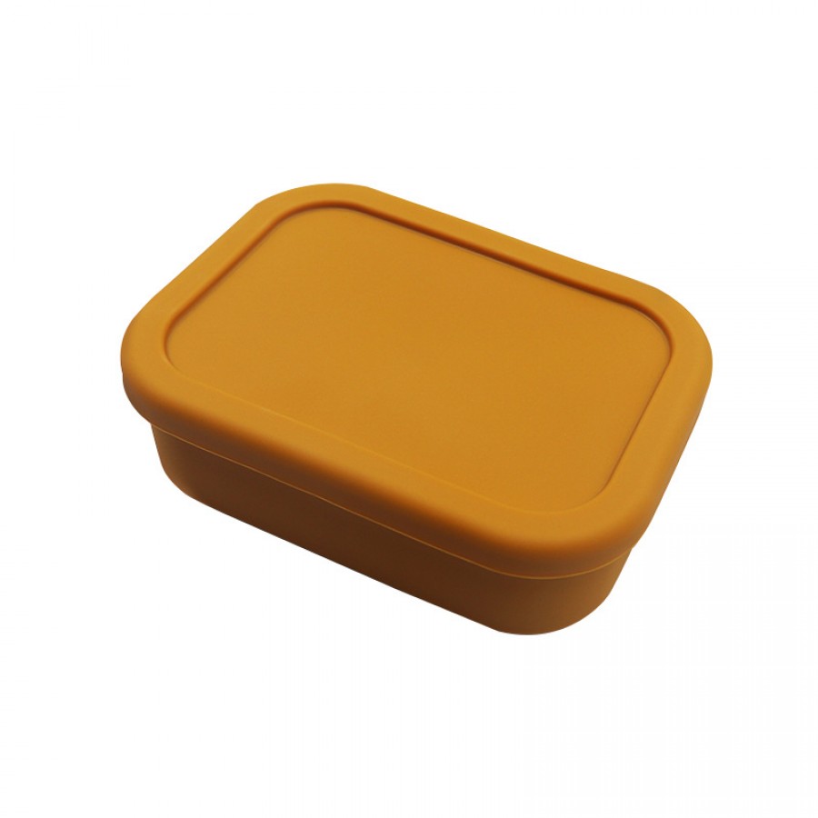 3-compartment silicone lunch box