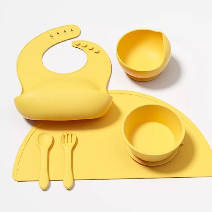 Silicone feeding package 6-piece set