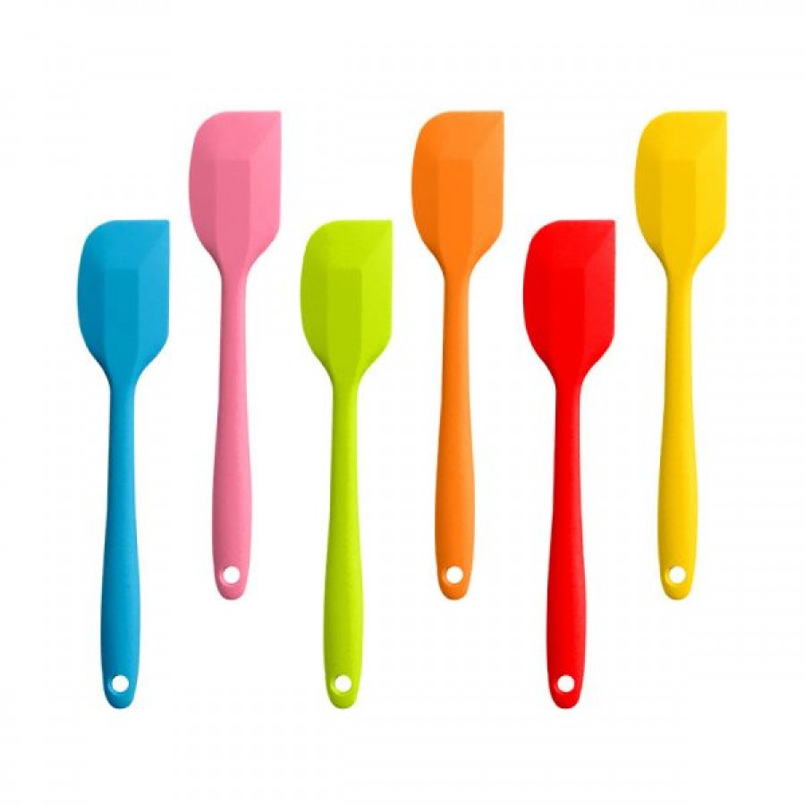 Colorful silicone kitchen spatula