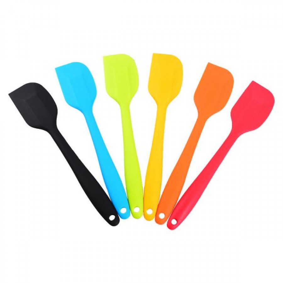 Colorful silicone kitchen spatula