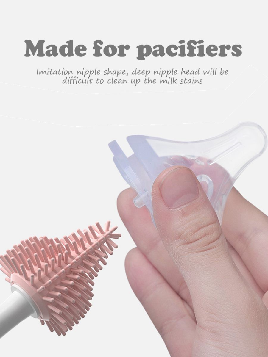 Silicone Baby Bottle Cleaning Brush